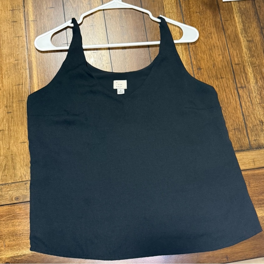 a new day Black Camisole Top